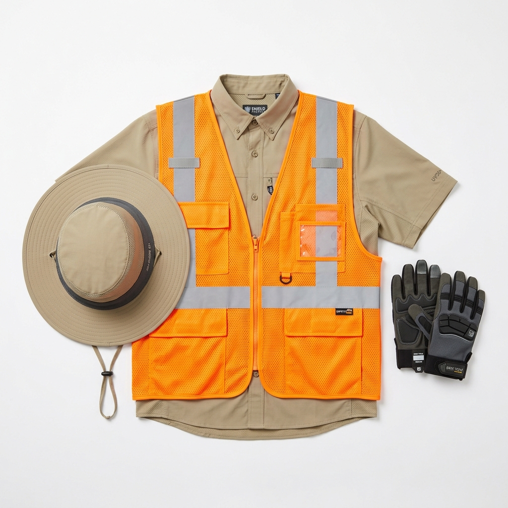 Áo bảo hộ mùa hè chống nóng thoáng khí